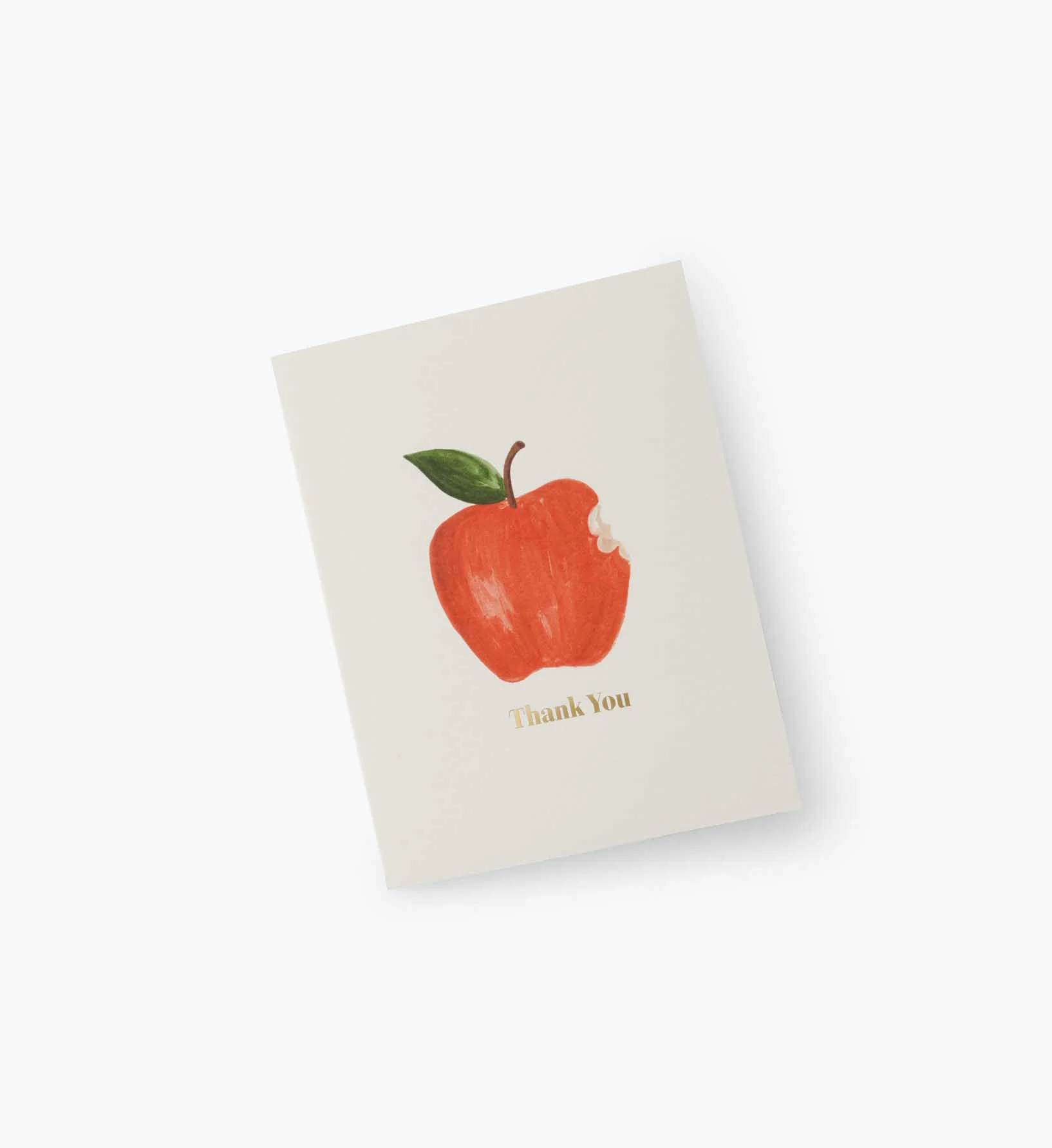 Apple Thank You Card