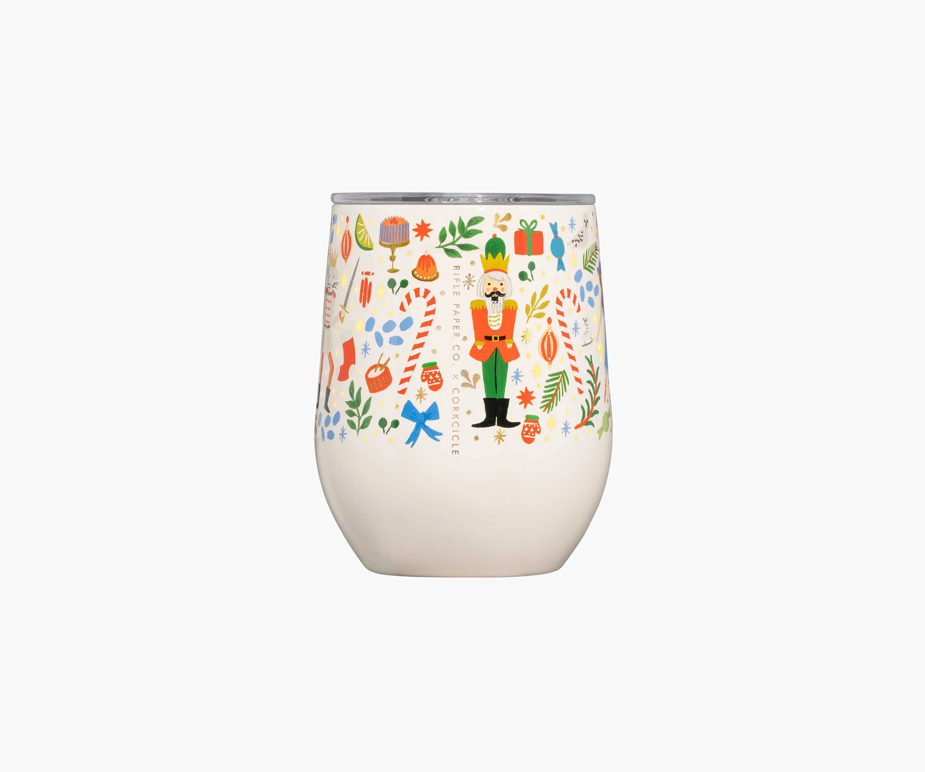 Stemless Wine Cup - Nutcracker