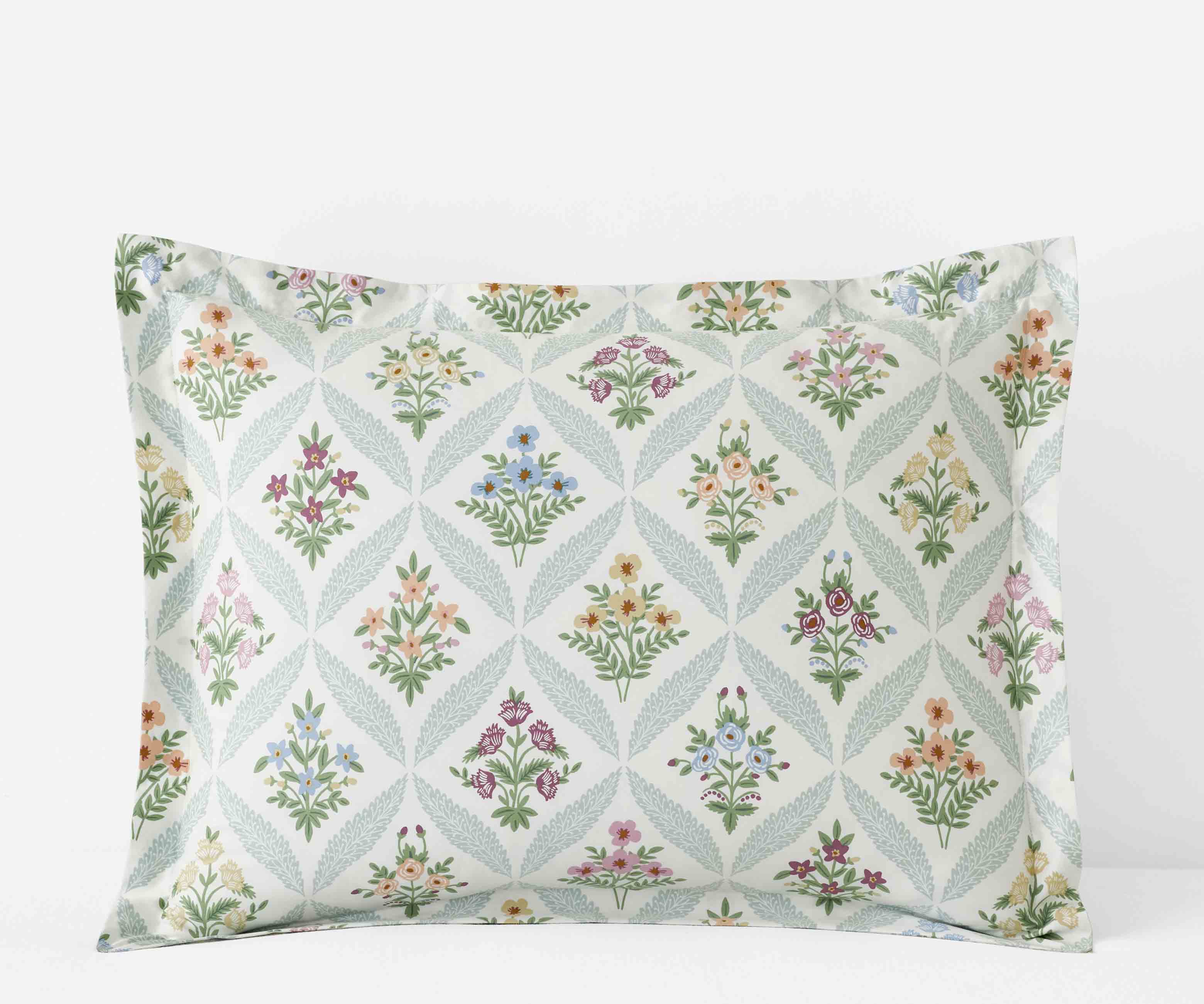 Sateen Sham - Estee Garden