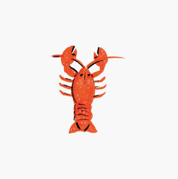 Animals Personalized Stationery  - Lobster