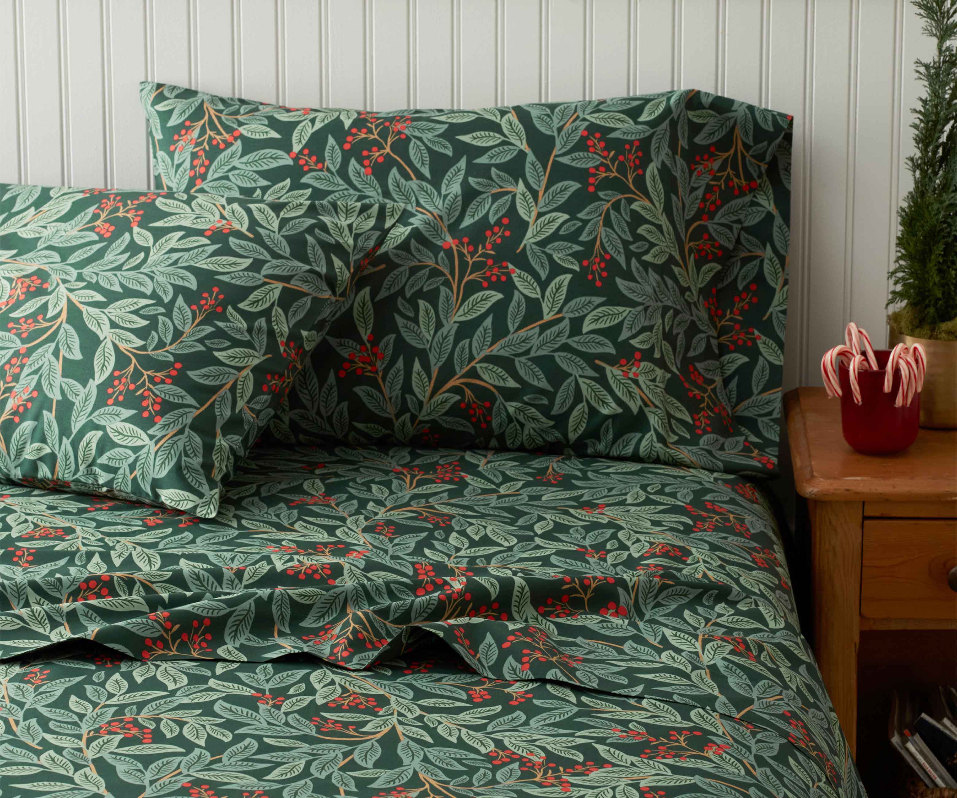 Percale Fitted Sheet - Willowberry