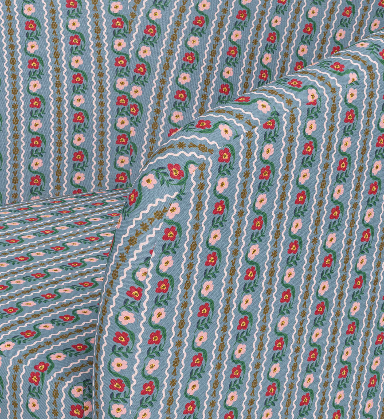 Pembroke Swivel Chair - Delphine