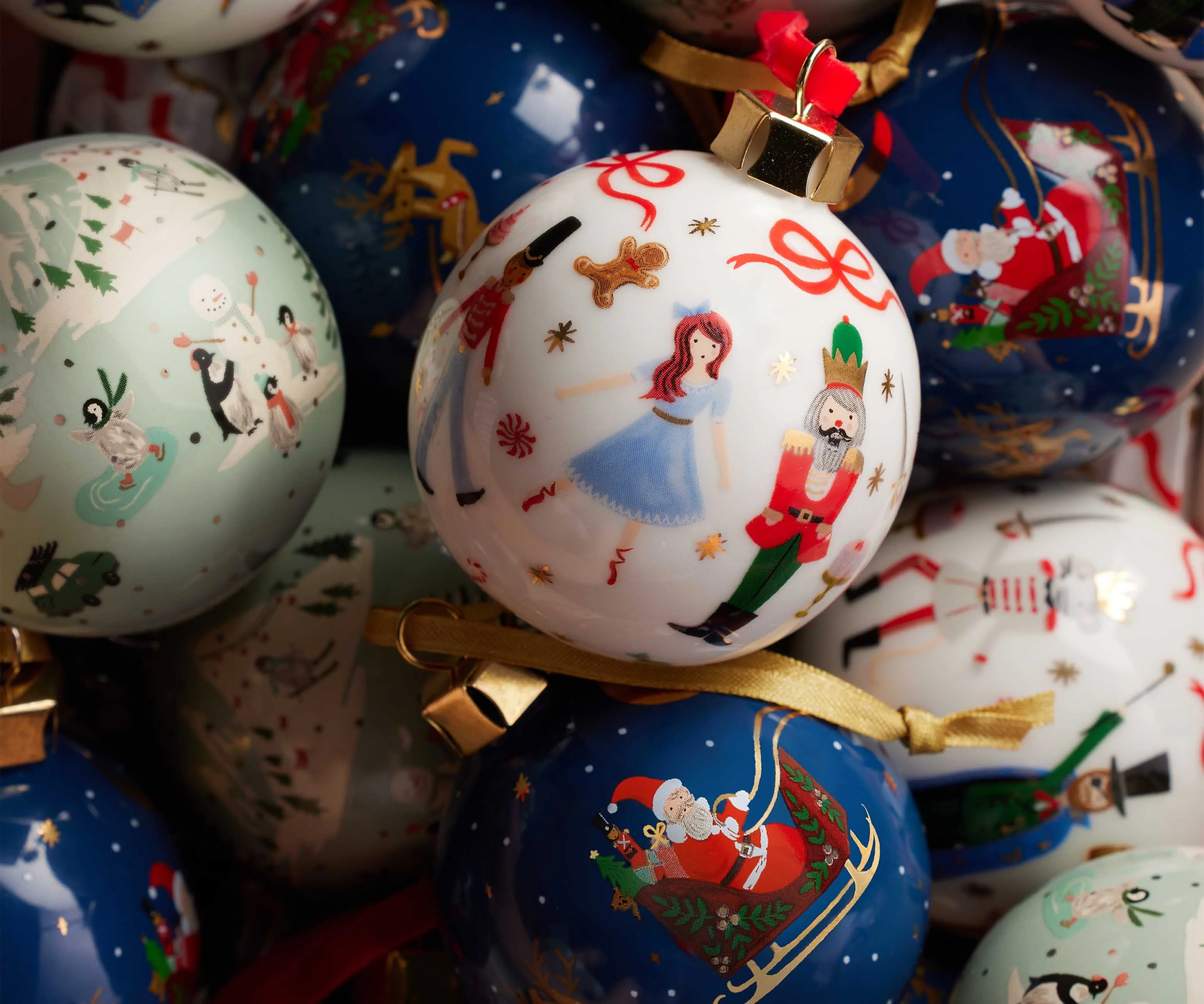 Porcelain Ornament - Nutcracker