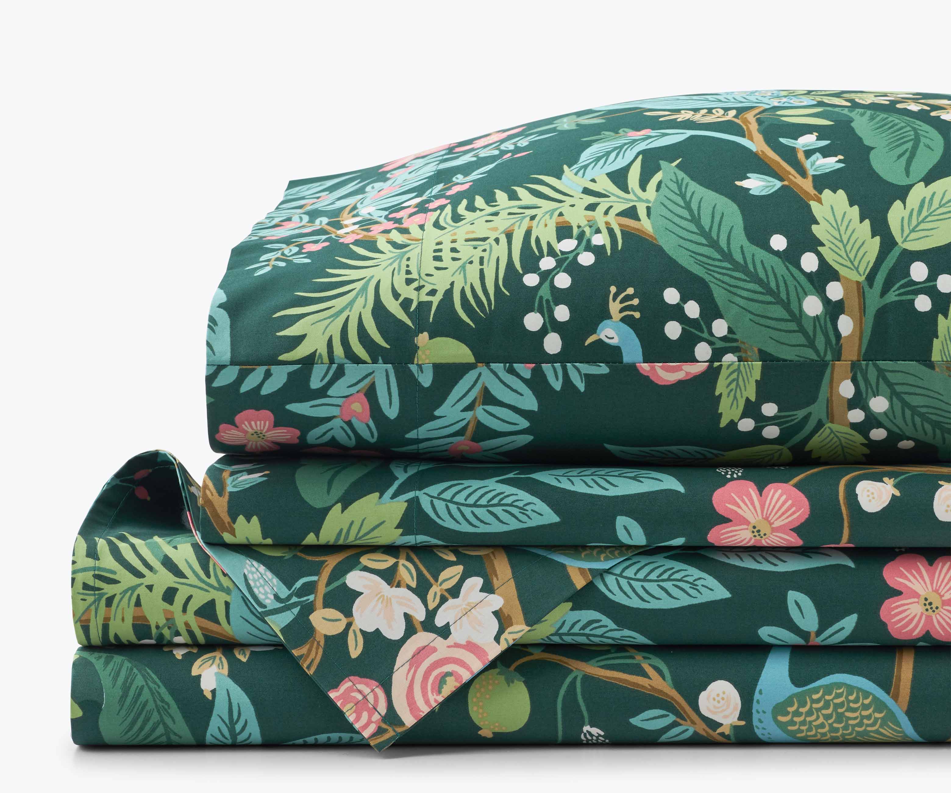 Sateen Sheet Set - Peacock Emerald