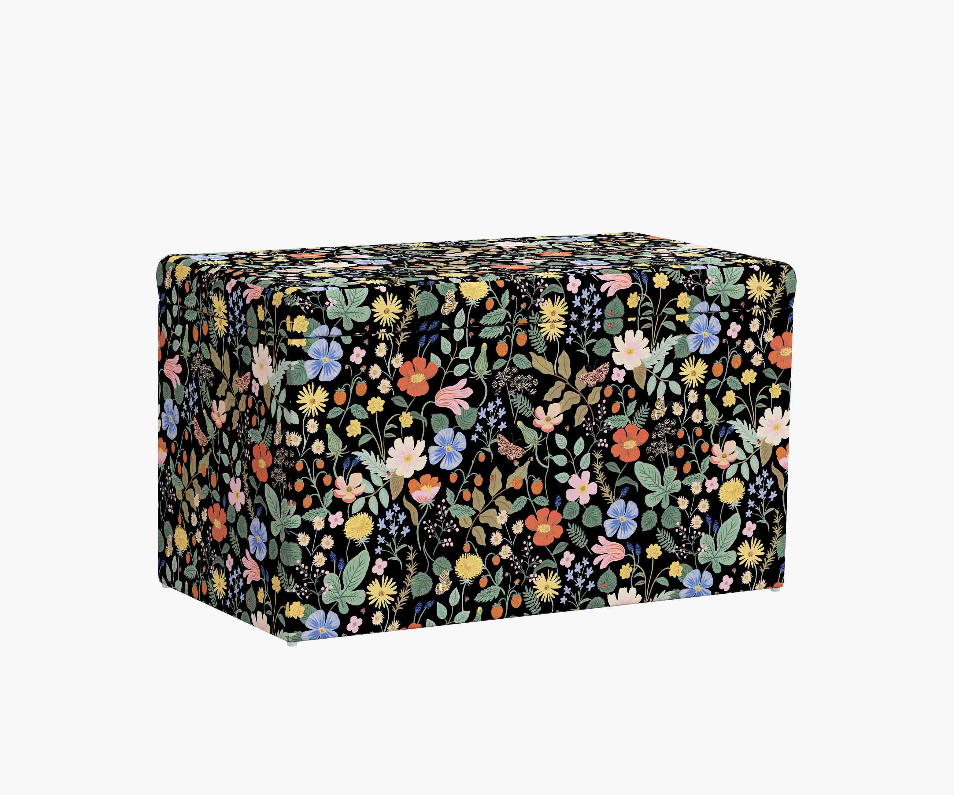 Willie Storage Bench - Strawberry Fields