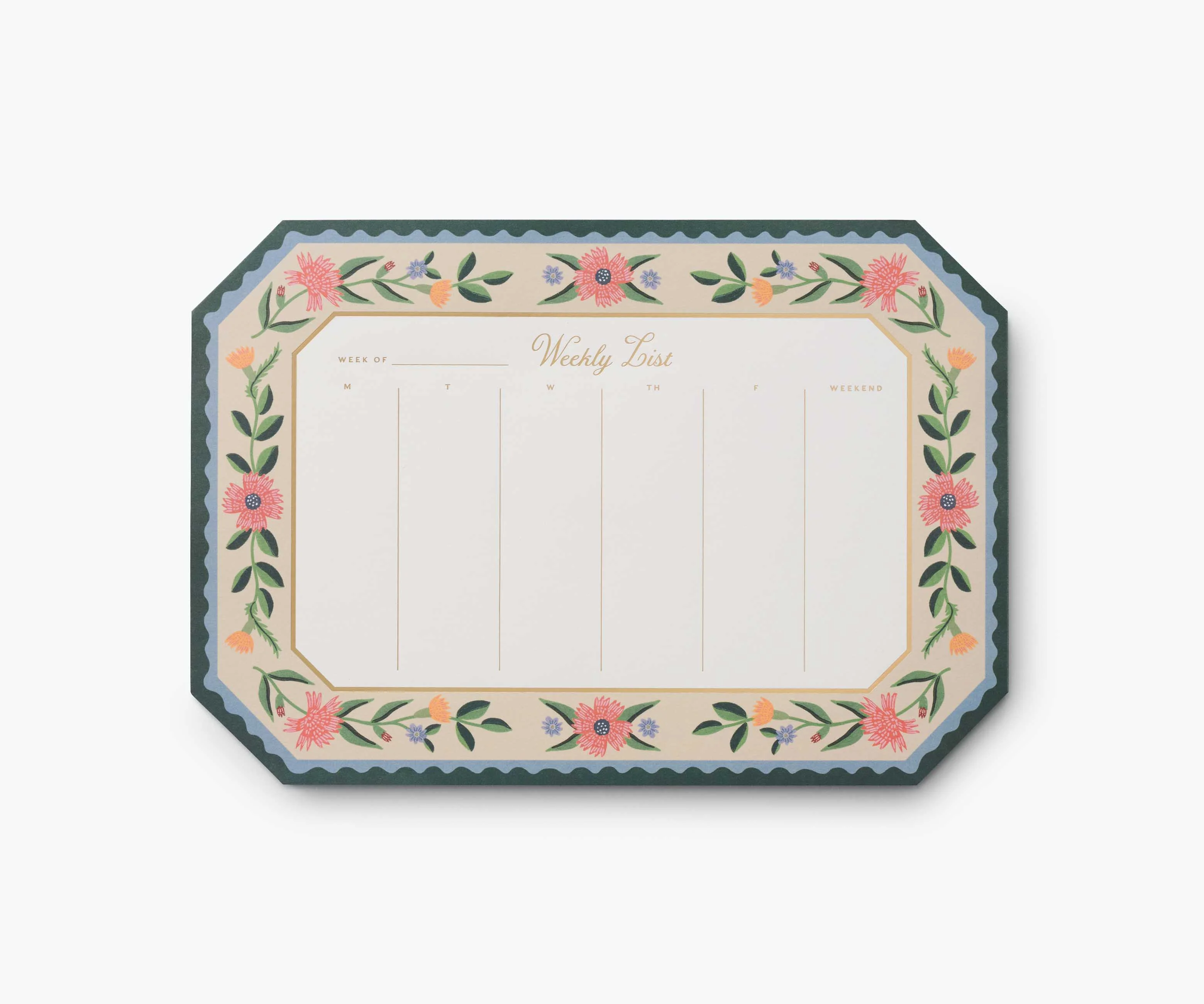 Weekly Desk Pad - Aster